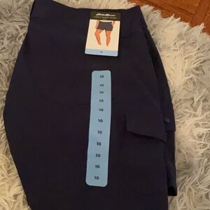 Eddie Bauer Dark Blue Cargo Pocket Shorts